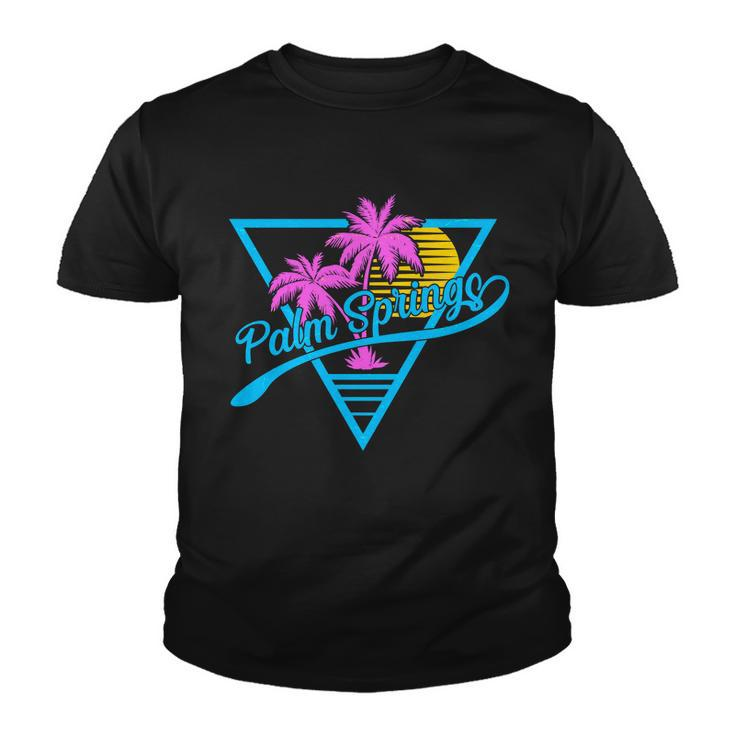 Palm Springs Retro 80S Neon Youth T-shirt