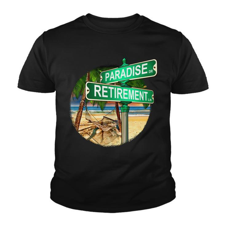 Paradise Dr Retirement Ln Tshirt Youth T-shirt