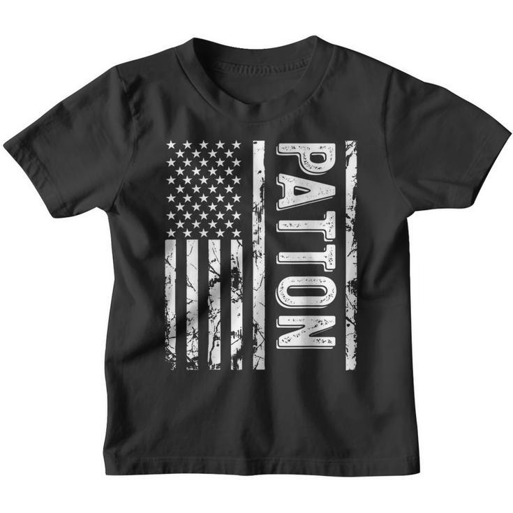 Patton Last Name Funny Surname Team Patton Family Reunion  Youth T-shirt