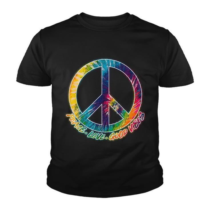 Peace Love Good Vibes Tshirt Youth T-shirt