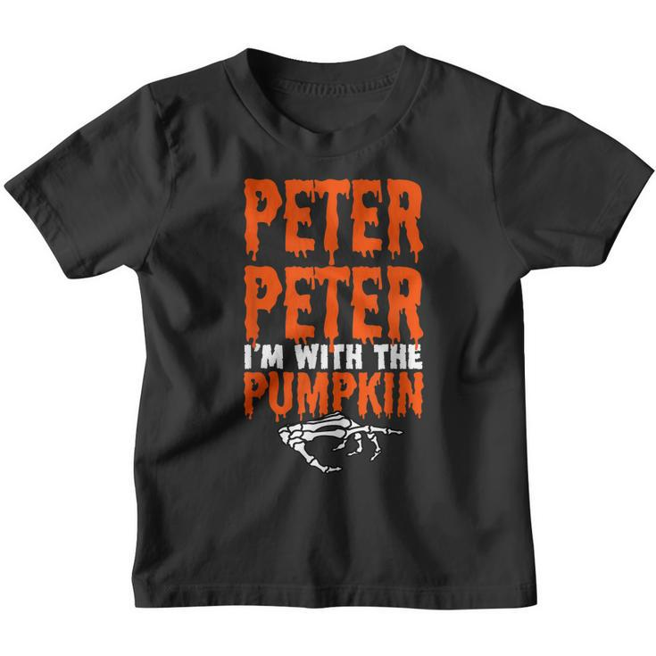 Peter Im With The Pumpkin Halloween Costume Couple Youth T-shirt