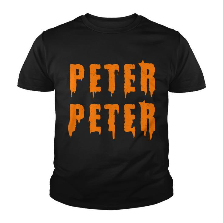 Peter Peter Spooky Halloween Funny Tshirt Youth T-shirt