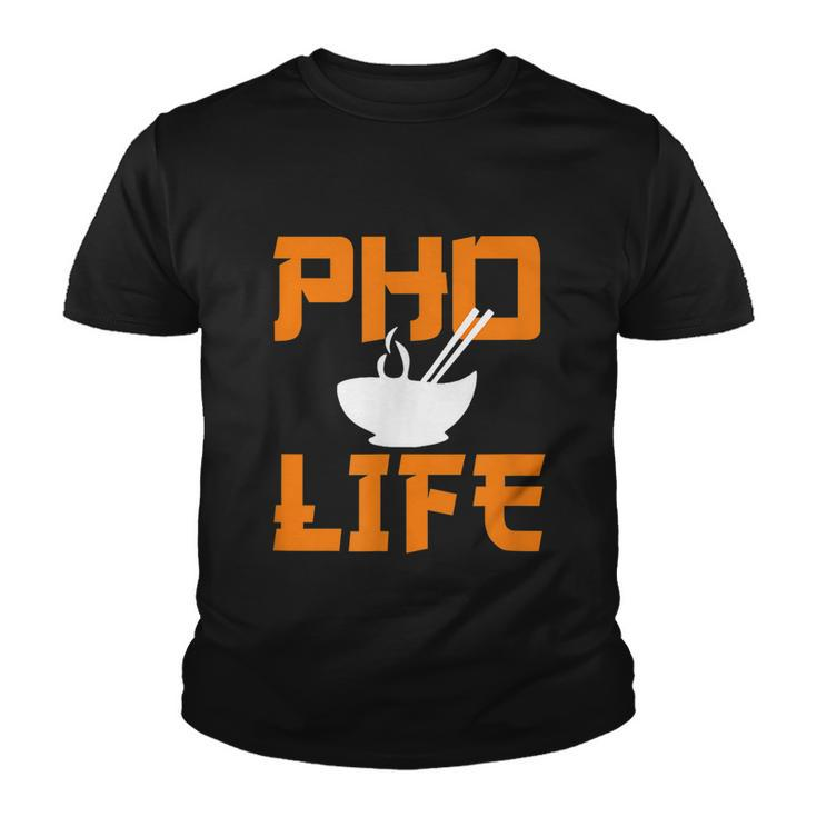 Pho Life Funny Vietnamese Pho Noodle Soup Lover Graphic Design Printed Casual Daily Basic Youth T-shirt