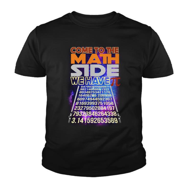 Pi Day - Come To The Math Side Parody Tshirt Youth T-shirt