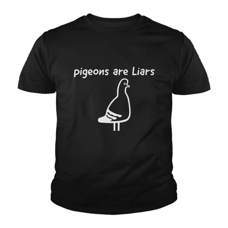 Pigeons Are Liars Tshirt Youth T-shirt