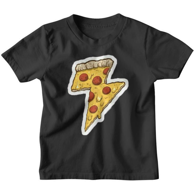 Pizza Lightning Bolt Youth T-shirt