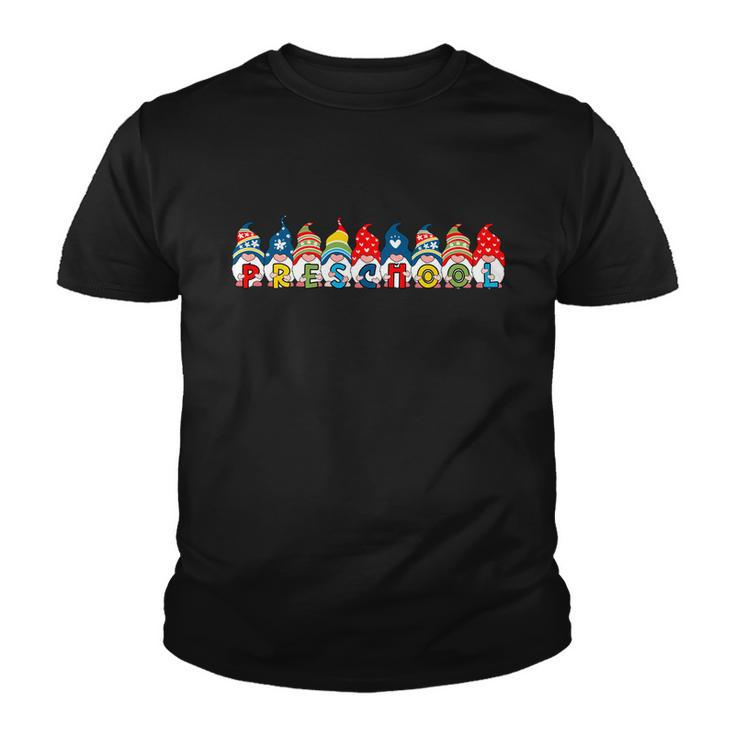 Pregiftschool Gnomies Back To School Gnome Students Teachers Gift Youth T-shirt
