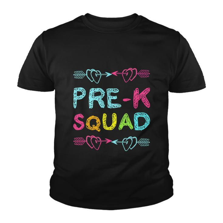 Prek Squad Back To School Women Appreciation Youth T-shirt