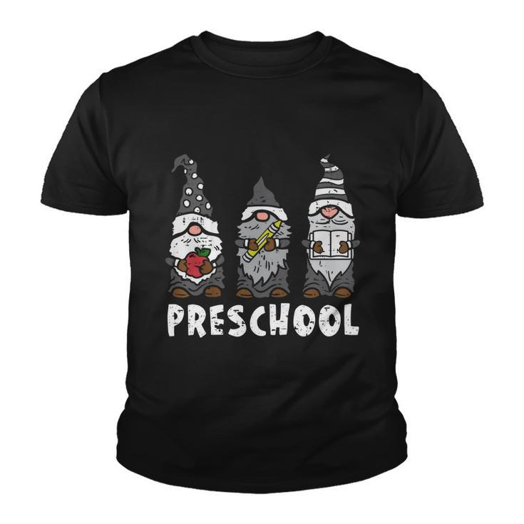 Preschool Teacher Student Three Gnomes First Day Of School Gift Youth T-shirt