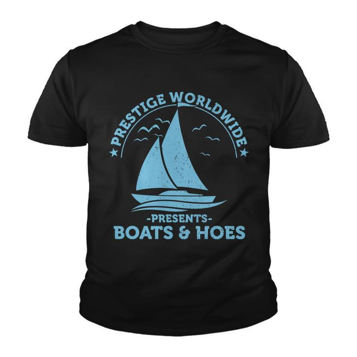 Prestige Worldwide Presents Boats & Hoes Tshirt Youth T-shirt