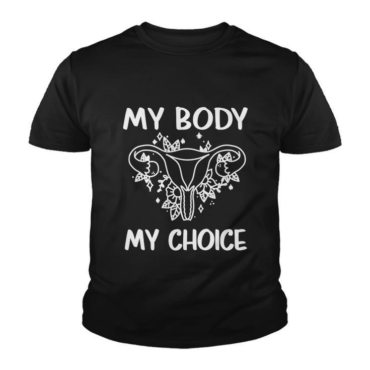 Pro Choice Reproductive Rights Uterus Gift Youth T-shirt