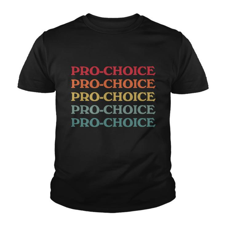 Pro Choice Retro Vintage Youth T-shirt