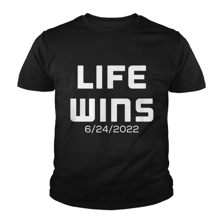 Pro Life Movement Right To Life Pro Life Advocate Victory V3 Youth T-shirt