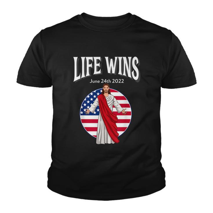 Pro Life Movement Right To Life Pro Life Advocate Victory V5 Youth T-shirt