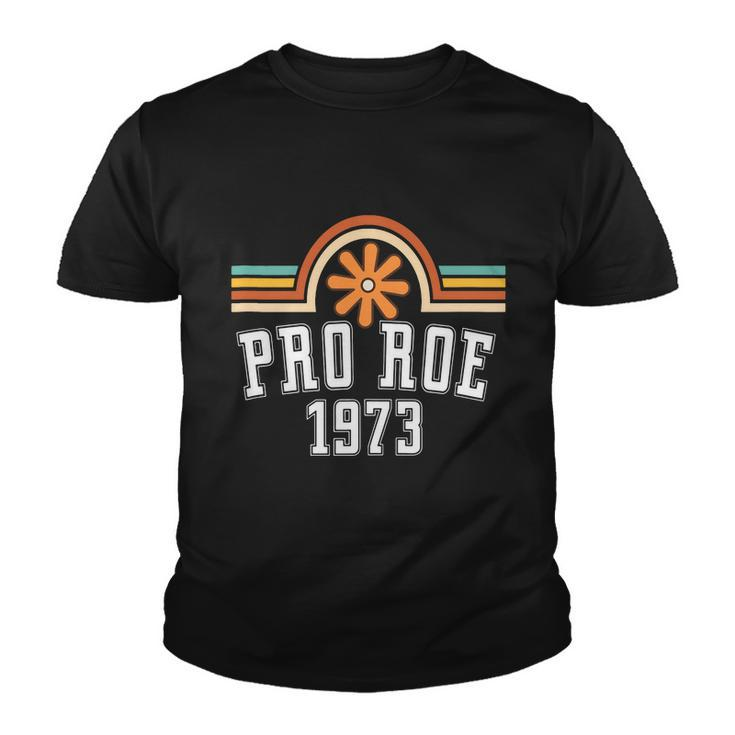 Pro Roe 1973 Rainbow Womens Rights Youth T-shirt
