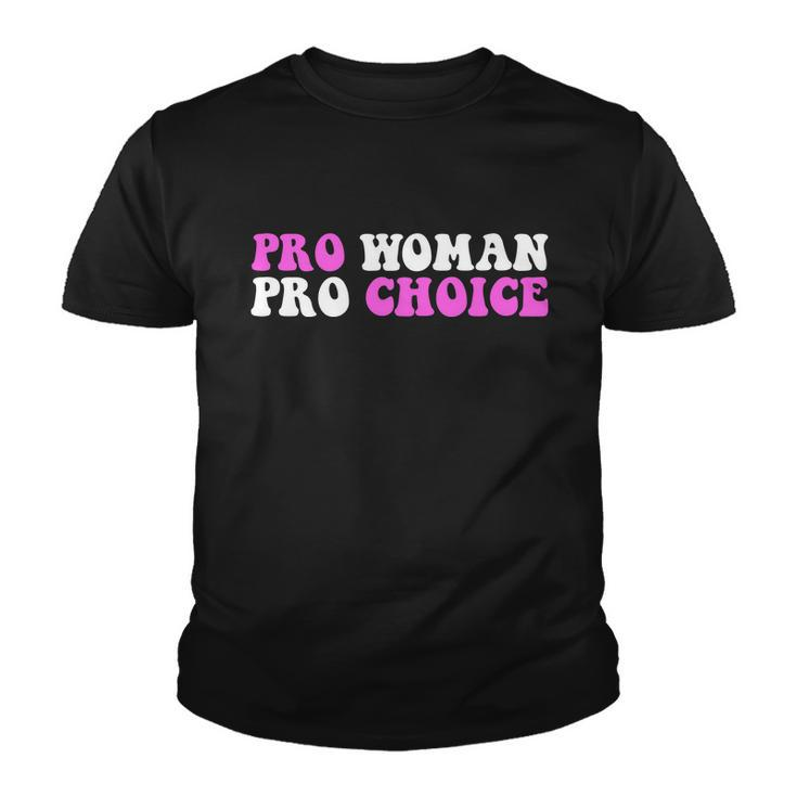 Pro Woman Pro Choice Feminist Youth T-shirt