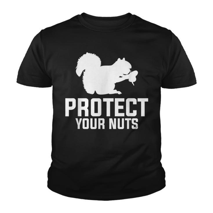 Protect Your Nuts For A Baseball Player  V2 Youth T-shirt