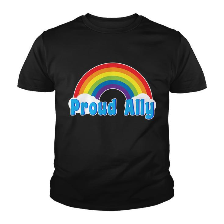 Proud Ally Lgbt Support Youth T-shirt