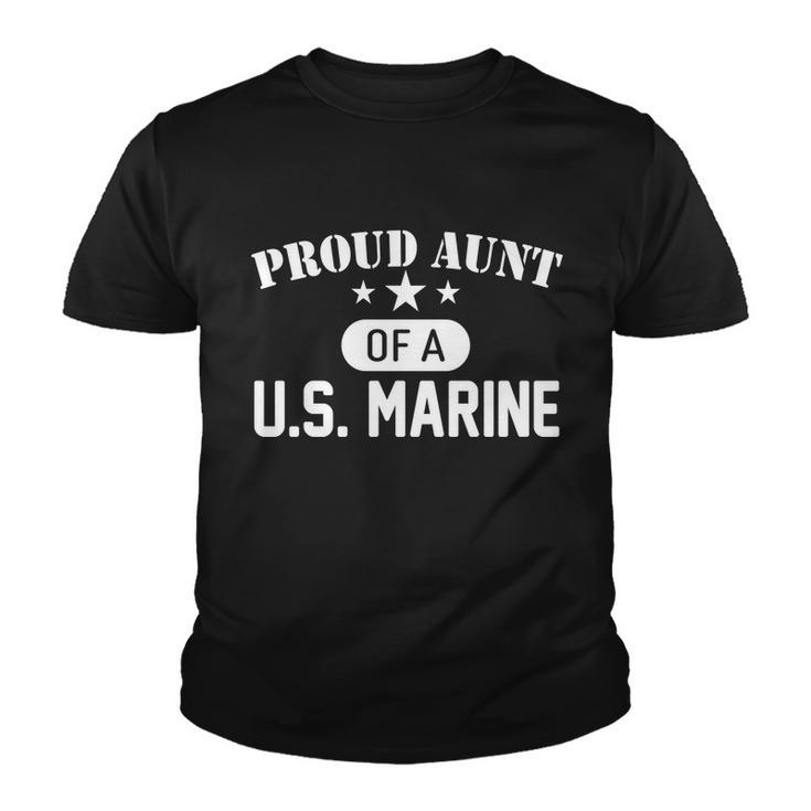 Proud Aunt Of A Us Marine Youth T-shirt