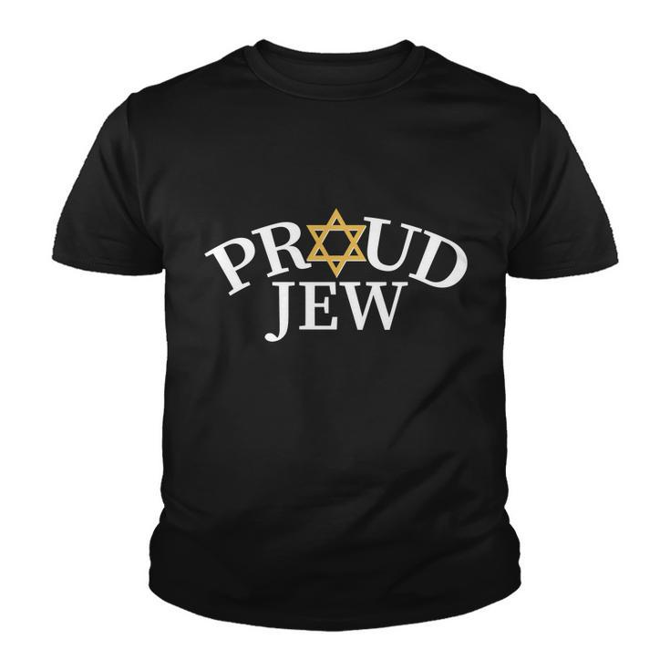 Proud Jew Jewish Star Logo Youth T-shirt