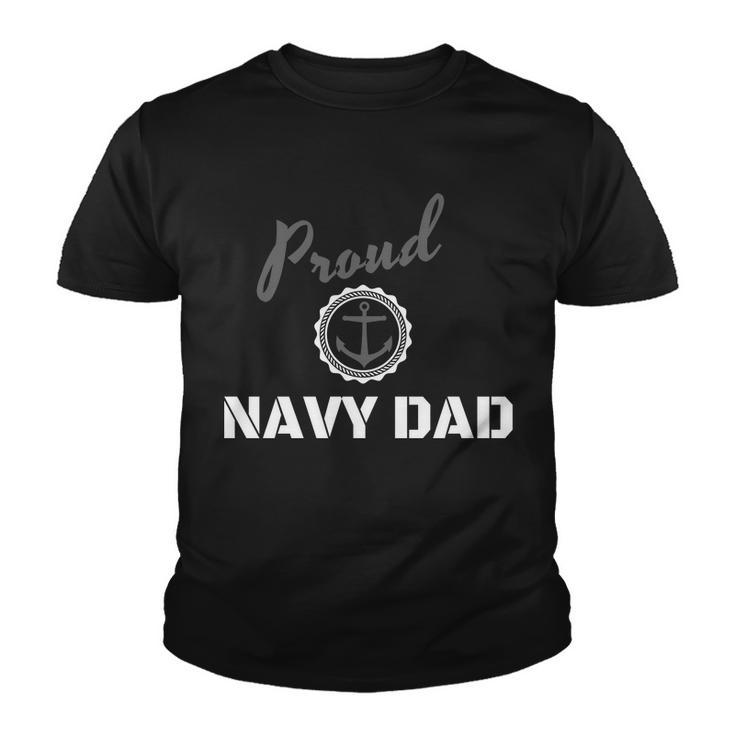 Proud Navy Dad V2 Youth T-shirt