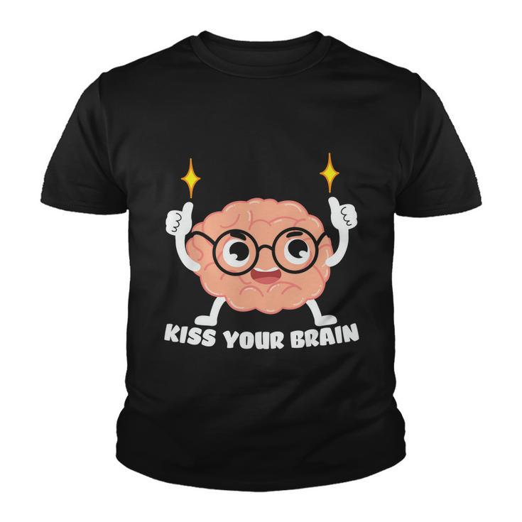 Proud Teacher Life Kiss Your Brain Premium Plus Size Shirt For Teacher Female Youth T-shirt