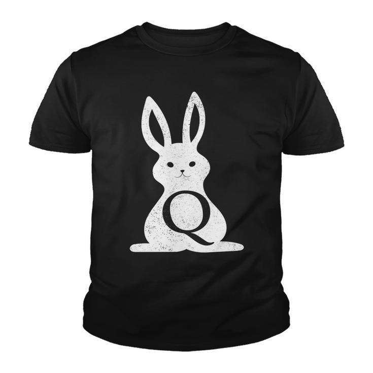 Q Anon Bunny Qanon Youth T-shirt