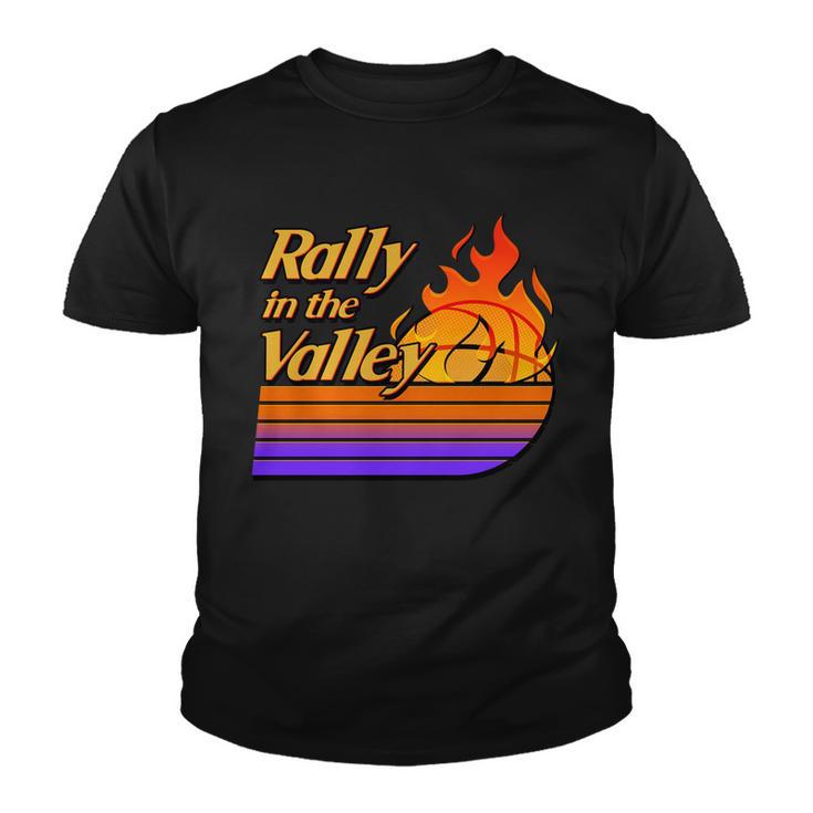 Rally In The Valley Phoenix Basketball Youth T-shirt