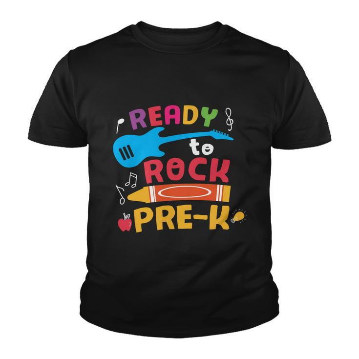Ready To Rock Prek Back To School First Day Of School Youth T-shirt