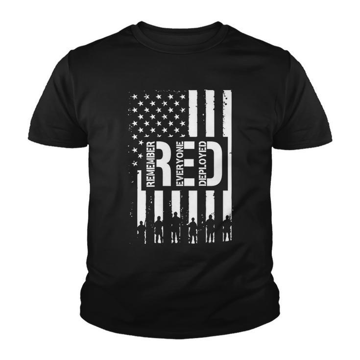 RED Remember Everyone Deployed Red Friday Youth T-shirt