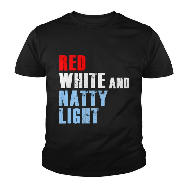 Red White Natty Light For Mens Womens 4Th Of July Youth T-shirt