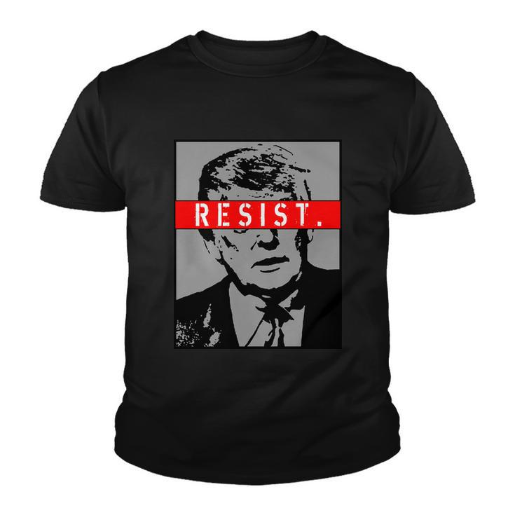 Resist President Donald Trump Anti Trump The Resistance Tshirt Youth T-shirt