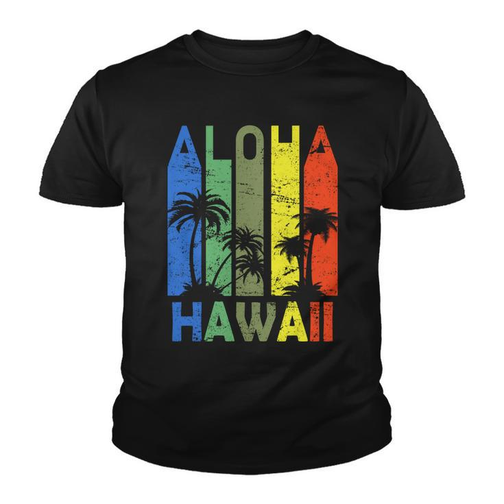 Retro Aloha Hawaii Logo Tshirt Youth T-shirt