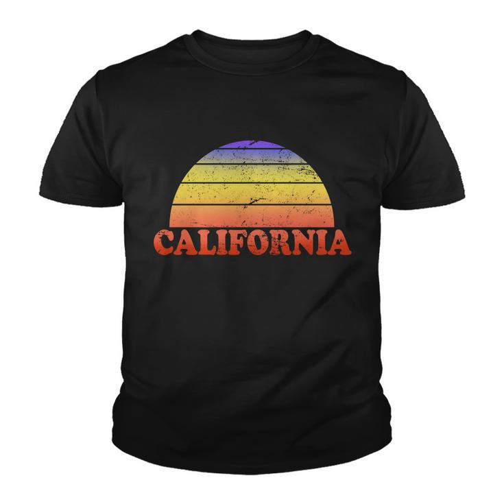 Retro California Sun V2 Youth T-shirt