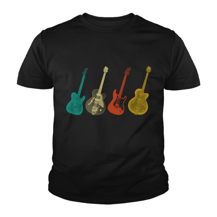 Retro Electric Guitar Youth T-shirt