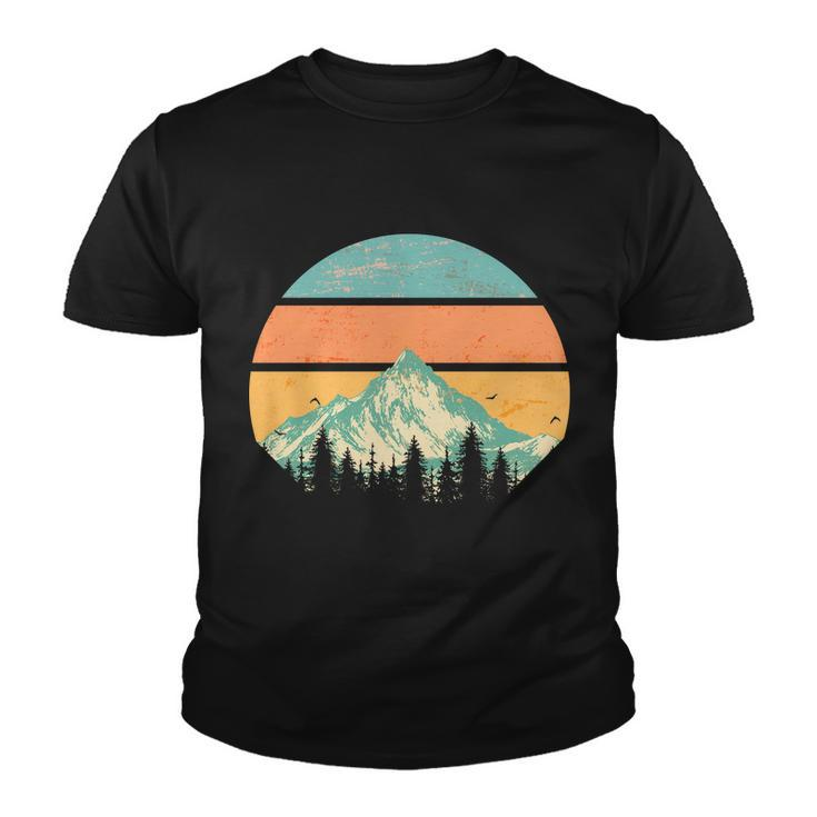 Retro Mountain Wilderness Vintage Tshirt Youth T-shirt