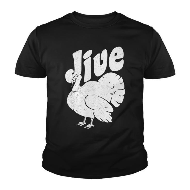 Retro Thanksgiving Jive Turkey Tshirt Youth T-shirt