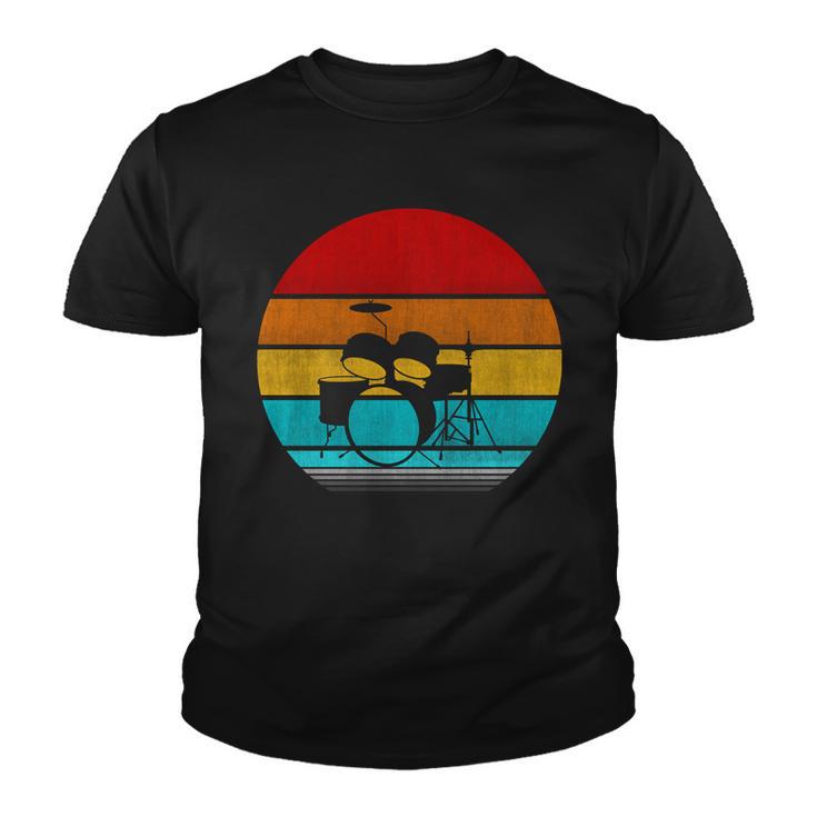 Retro Vintage Drum Youth T-shirt