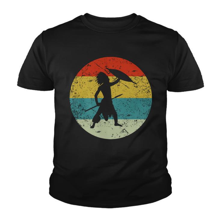 Retro Vintage Indian Warrior Youth T-shirt