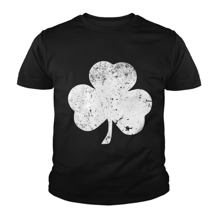Retro Vintage Irish Distressed Shamrock St Patricks Day Tshirt Youth T-shirt