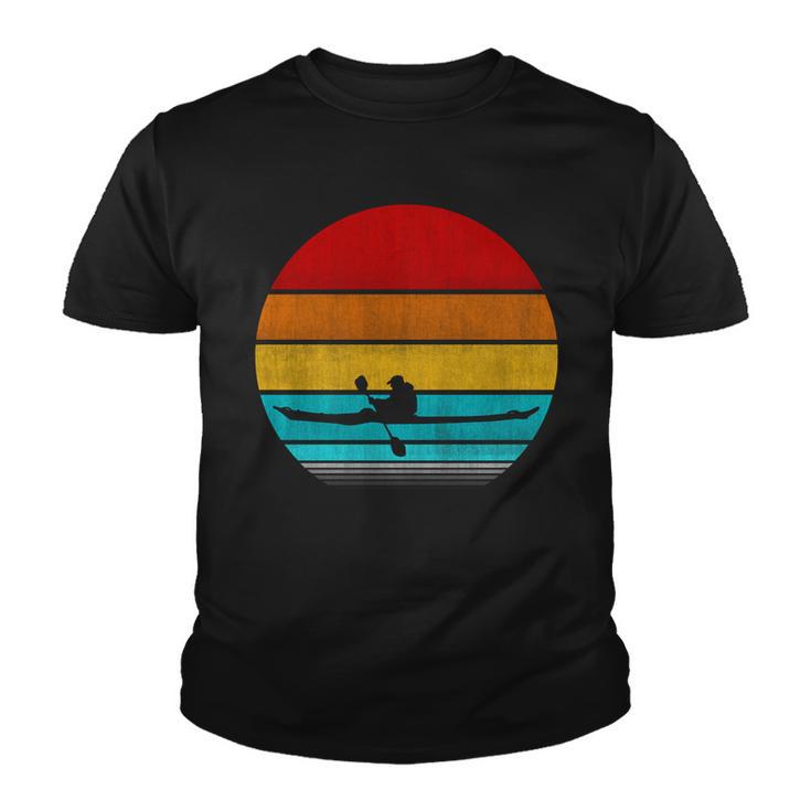 Retro Vintage Kayak V2 Youth T-shirt