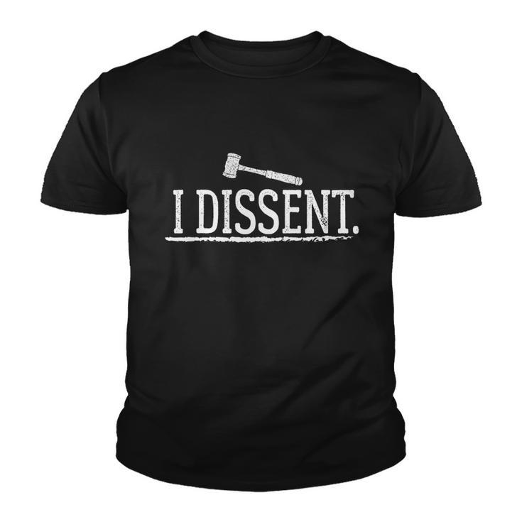Rgb Feminist Womens Rights | Scotus Liberal I Dissent Youth T-shirt