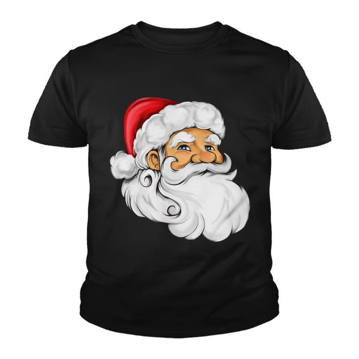 Santa Claus Head Tshirt Youth T-shirt