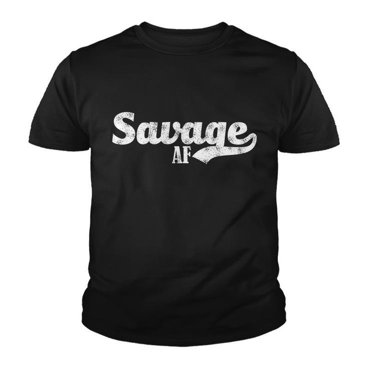 Savage Af V2 Youth T-shirt