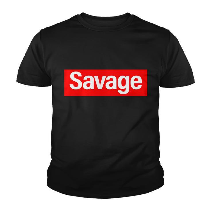 Savage Logo Tshirt Youth T-shirt