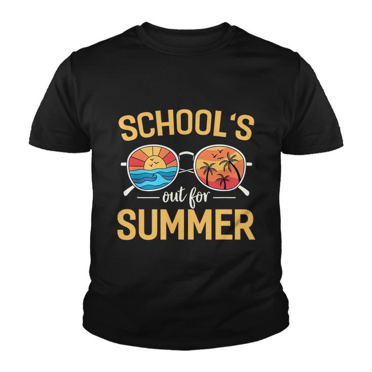 Schools Out For Summer Funny Happy Last Day Of School Gift Youth T-shirt