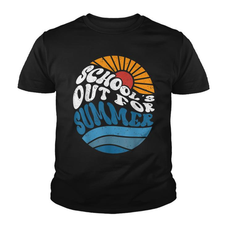 Schools Out For Summer Last Day Of School Kids Teachers  Youth T-shirt