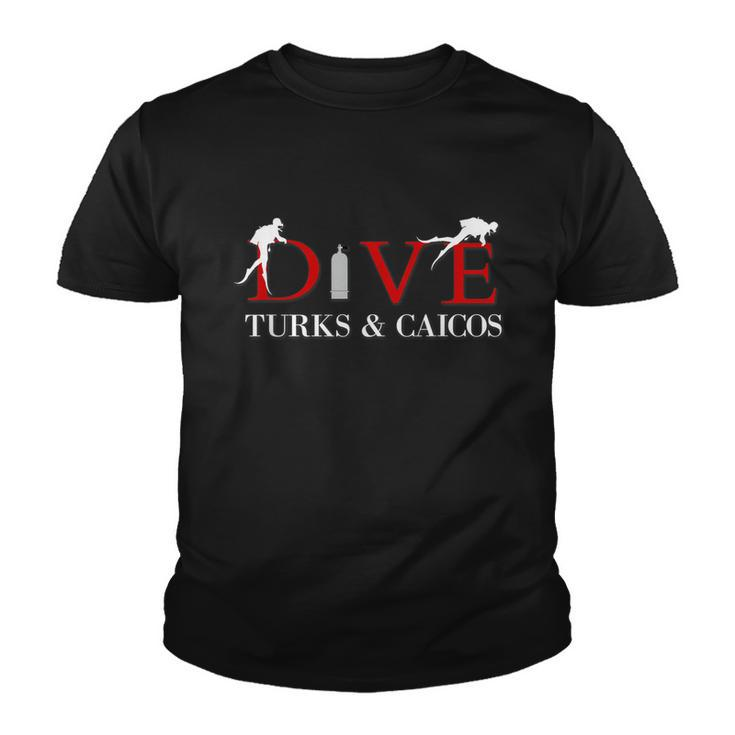Scuba Dive Turks And Caicos Souvenir Youth T-shirt