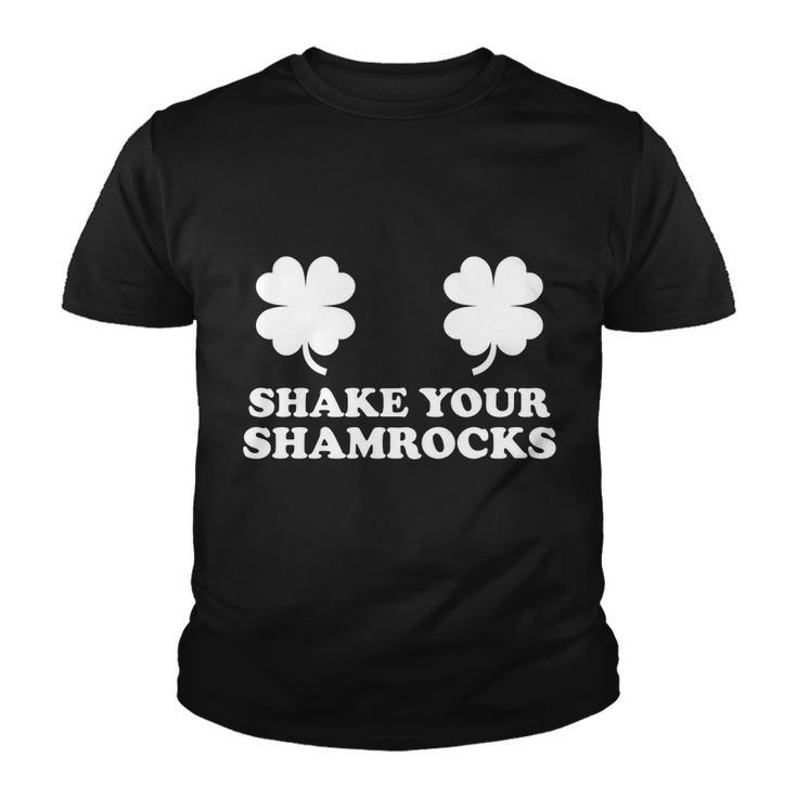 Shake Your Shamrocks St Patricks Day Clover Tshirt Youth T-shirt