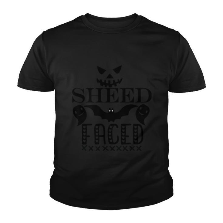 Sheed Faced Halloween Quote Youth T-shirt